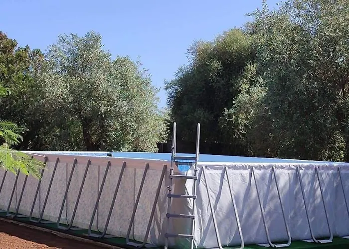 - In Seminterrato In Di Campagna, Piscina Fuori Terra A 4 Minuti Di Auto Dalla Citta *